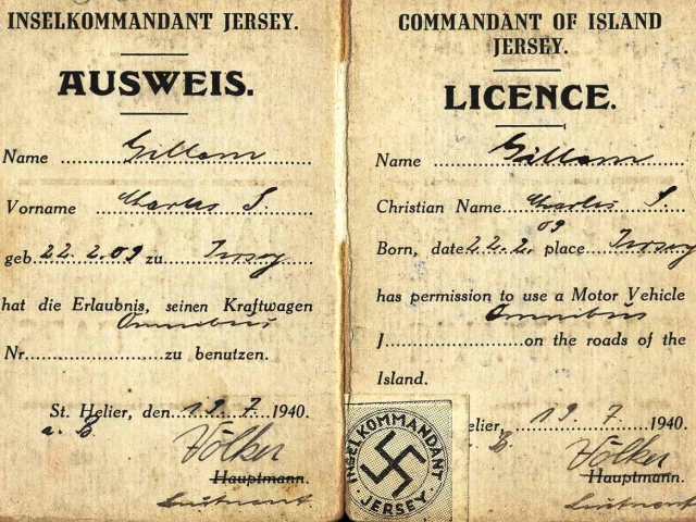 Jersey - German issued driving licence
